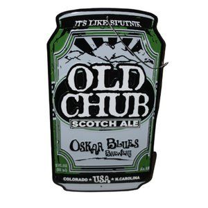 Old Chub Scotch Ale Oscar Blues Brewery Metal Sign